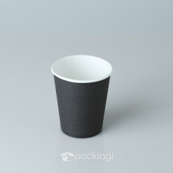 Papercup Black 8 Oz